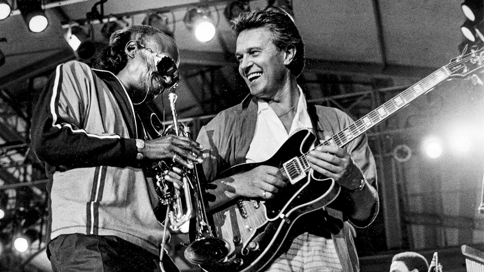 Miles Davis and John McLaughlin